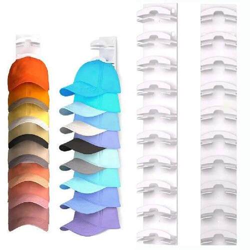 Closet Hat Rack Hat Organizer for Baseball Caps Space
