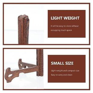 Display Cakes Compact Lightweight Decor Wooden Home Tea