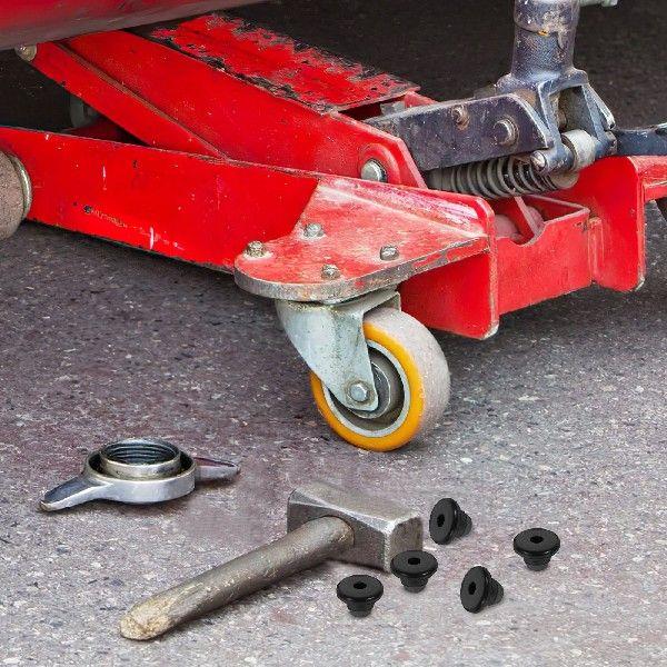 5 Pcs Oil Plug Rubber Filler Plugs Floor Horizontal Washer