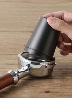 Black 58Mm Coffee Dosing Cup Stainless Steel Coffee Cup