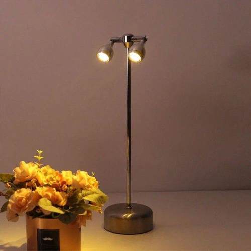 LED Bar Table Lamp Single Double Head Waterproof Spotlights