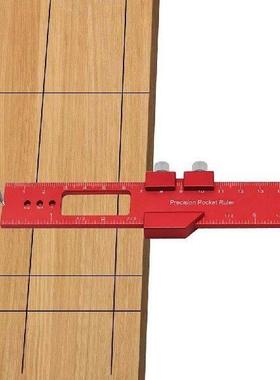 1pc Carpentry Woodworking Line Ruler itioning B