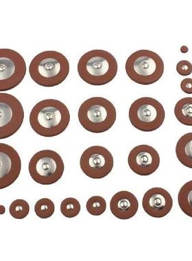 26pcs Alto Saxophone Pads Sax Leather Pads Replacement for