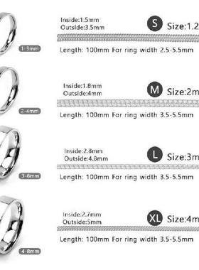 N7MF Ring Sizer Adjuster Invisible Ring Size Reducer with