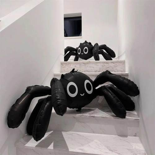 Halloween 3D Black Spider Balloon Ghost Festival Party Decor
