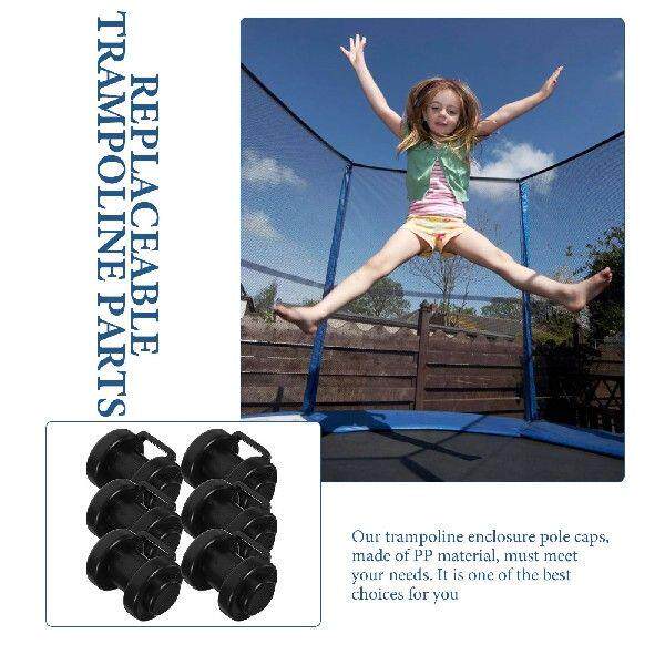6 Pcs Trampoline Protective Cover Rod Wear-resistant Parts