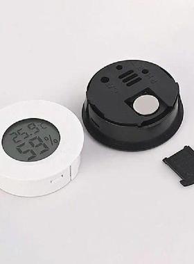 Digital Hygrometer Temperature Gauge Round Digital Humidity