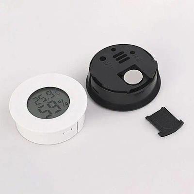 Digital Hygrometer Temperature Gauge Round Digital Humidity