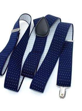 Mens suspenders 3 clip pants suspenders extended suspen