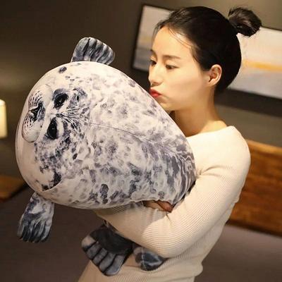 Fat Plush Foca Gorda Seal Toy Stuffed Animal Foca Guatona Pe