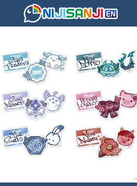 【现货】【NIJISANJI EN BLACKFRIDAY 2024】贴纸套装