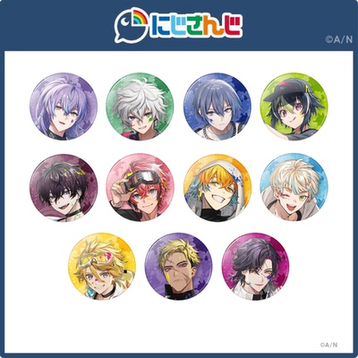 【现货】NIJISANJI＆NIJISANJI EN HEROES一周年纪念 随机徽章