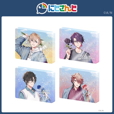 【现货】NIJISANJI【VOLTACTION 2nd Anniversary】闪光亚克力砖
