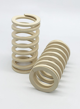 盘起SSWR怡合达螺旋压缩弹簧YSWR象牙白SWR10.5 12.51721矩形弹簧