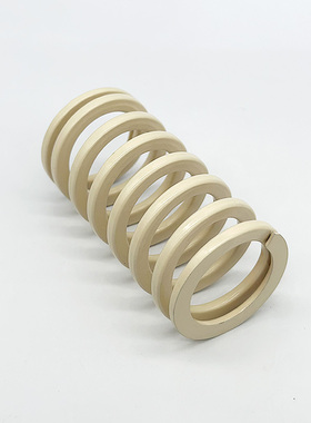 日本大同白色矩形弹簧DR 螺旋压缩弹簧象牙白31 37 39 43 包邮