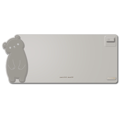 【24V安全电压供电】加热鼠标垫