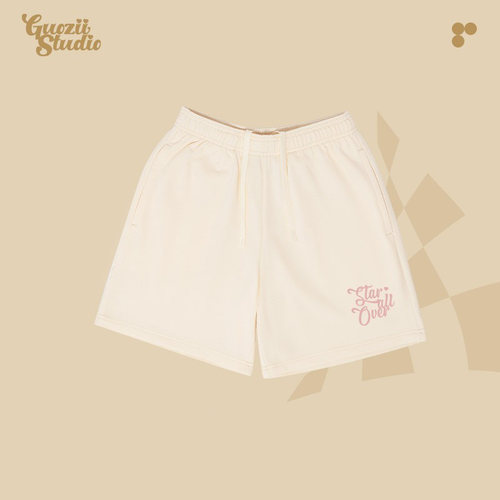 中腰休闲Guozii短裤印花裤子女