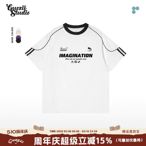 短袖美式常规纯棉t恤女