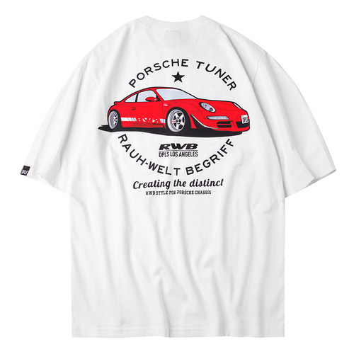 RWBXDPLS潮酷改装车997短袖