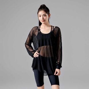 泳衣女保守大码分体三件套罩衫2025新款微胖女孩遮肉海边度假泳装