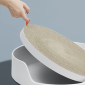 MAYITWILL米尾可替换猫抓板二祇 猫抓板窝磨爪器瓦楞纸爪垫替换装