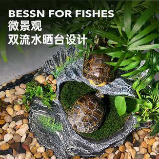 金晶五线超白玻璃龟缸底部排水鱼缸乌龟专用饲养缸加深防逃逸全套