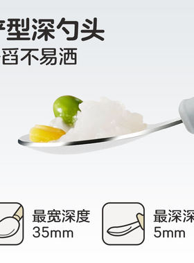 Tiny Twinkle训练叉勺宝宝不锈钢餐具自主进食辅食训练