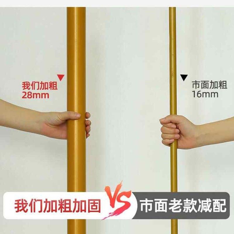 服装店展示架衣服卧室落地衣架陈列货架童装架子专用高级感挂衣杆图片