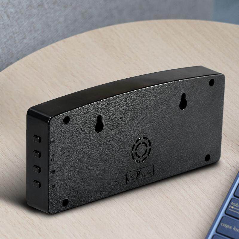 2019新款万年历电子钟台钟座钟夜光静音数字挂钟客厅电子表台历