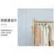 晾衣架落地卧室挂衣服阳台镀锌水管神器家用凉晒衣杆折叠衣帽架子