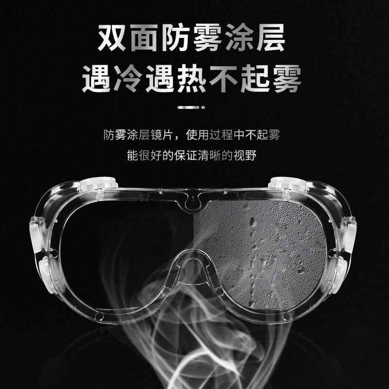 安全帽用护目镜劳保工作透明防飞溅防风沙防尘摩托车骑行防护眼镜