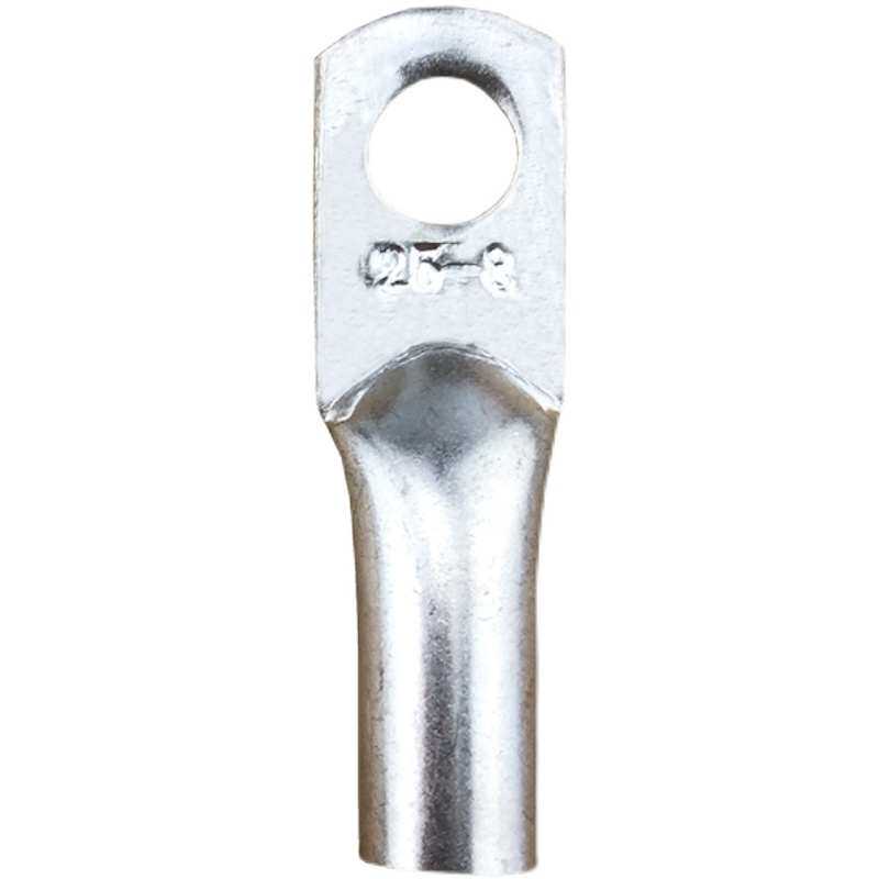 50只铜鼻子JG25-8/10 线鼻子船用铜线耳接线端子电缆压接头25平方