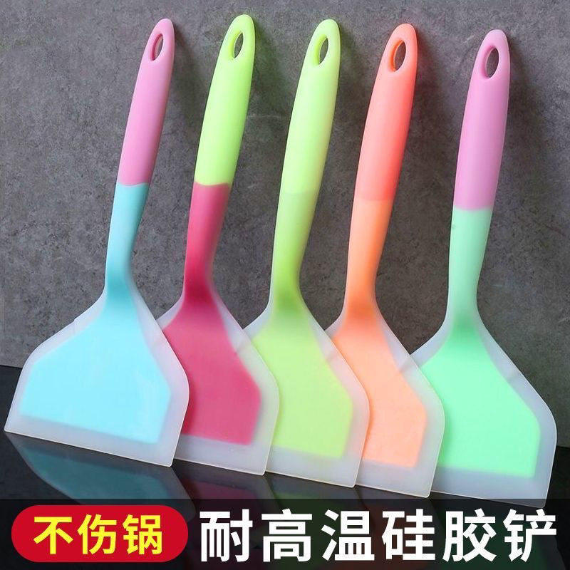 硅胶摊饼专用宽口披萨铲+耐高温