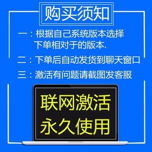 拍对应版本，付款后自动发货