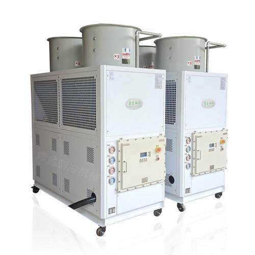定制恒油温防冷水机原提炼工厂DOH冷水机风冷化式防爆冷水机爆厂