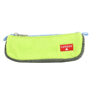 larkpad笔袋学生大容量简约笔袋小学生多功能毛绒文具笔盒冬季冬天保暖