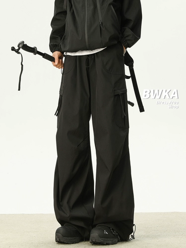 Демисезонные штаны, дорожный альпинистский парашютист, оверсайз