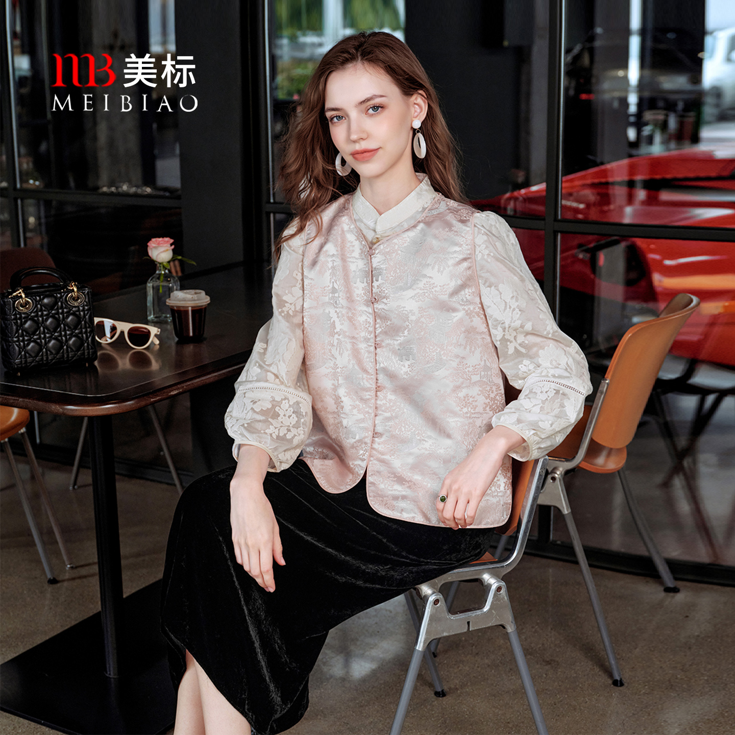 美标新中式可外穿马甲
