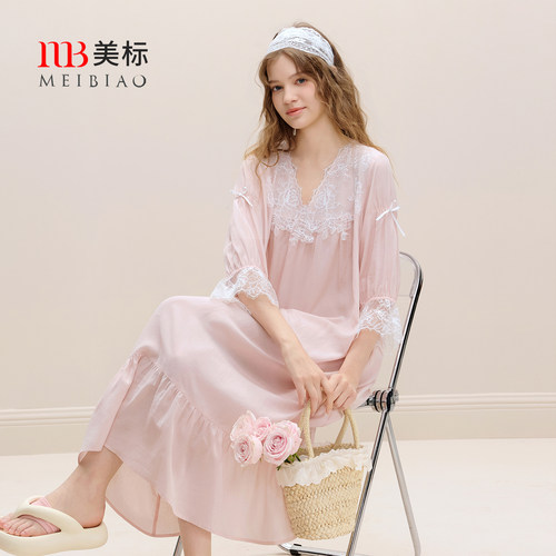 美标七分袖可外穿长裙