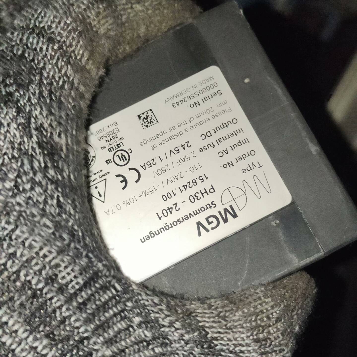 [议价]MGV 电源 PH30-2401，正常，功能完好