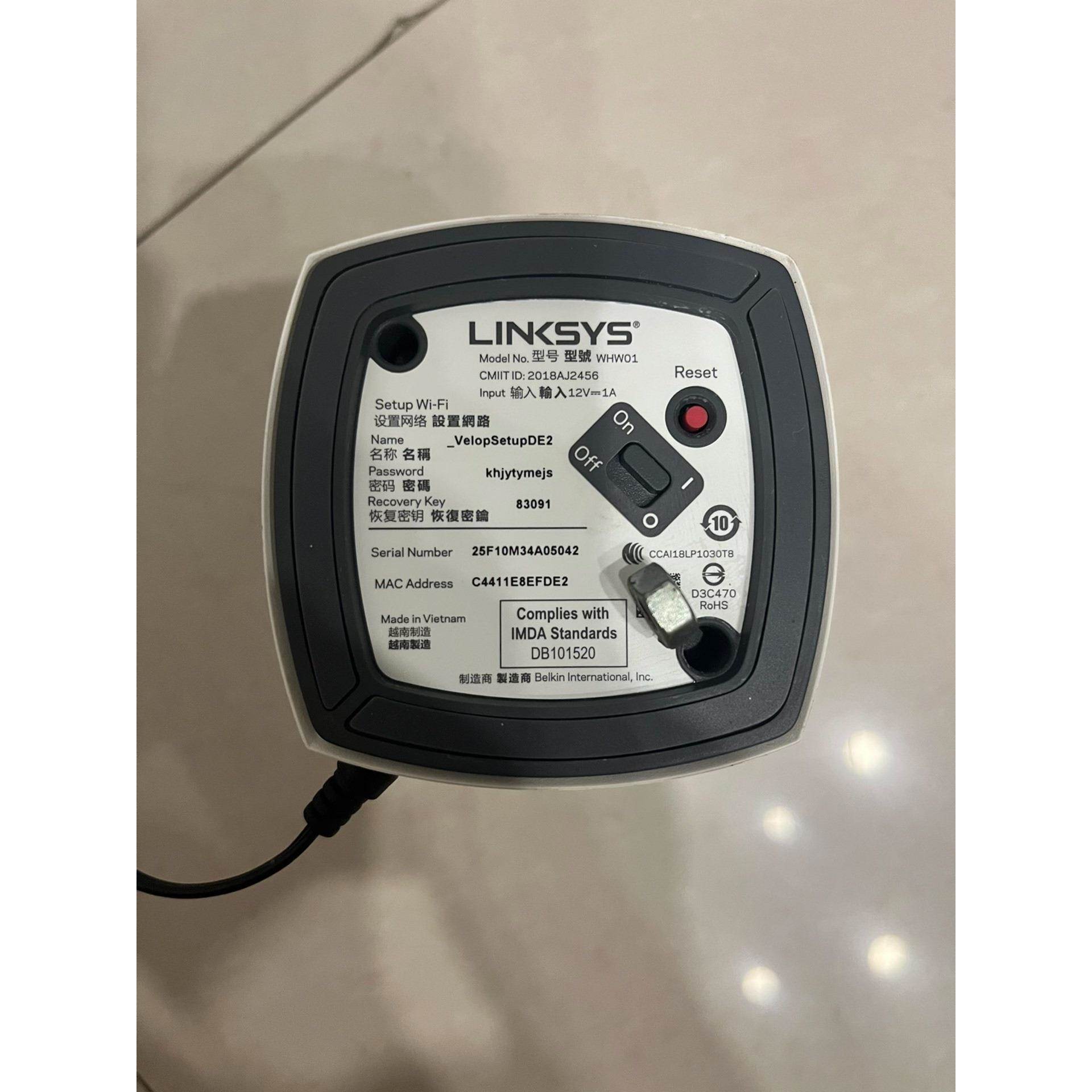 【议价】LINKSYS