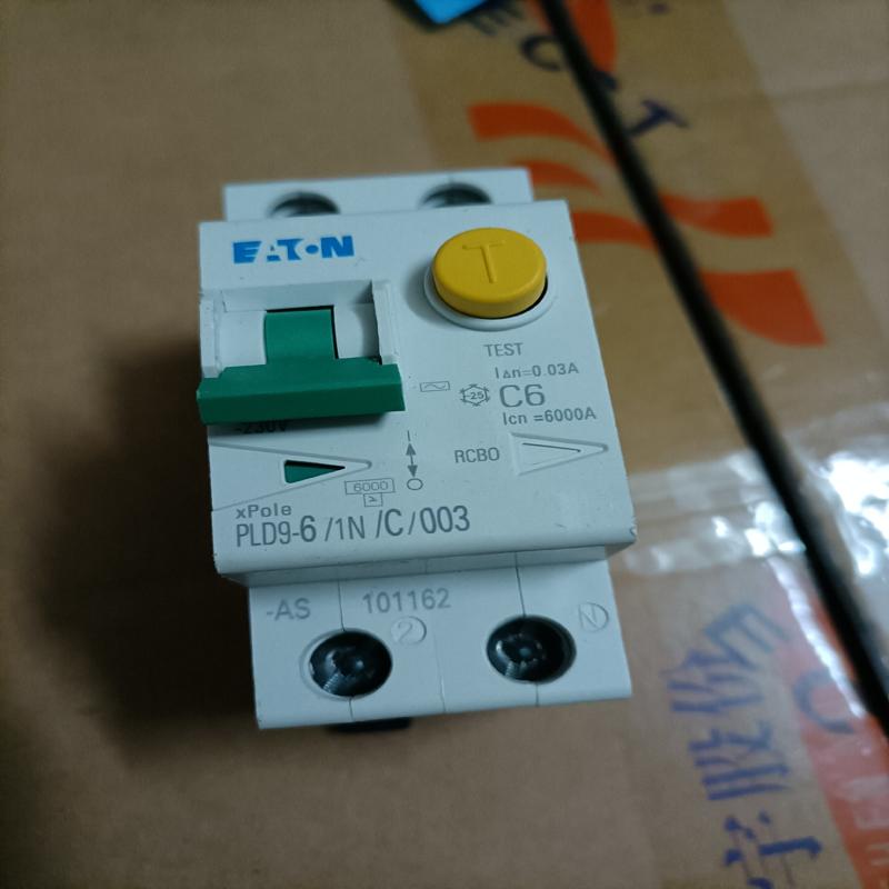 [议价]穆勒漏电保护器PLD9-6/1N/C/003，保全新