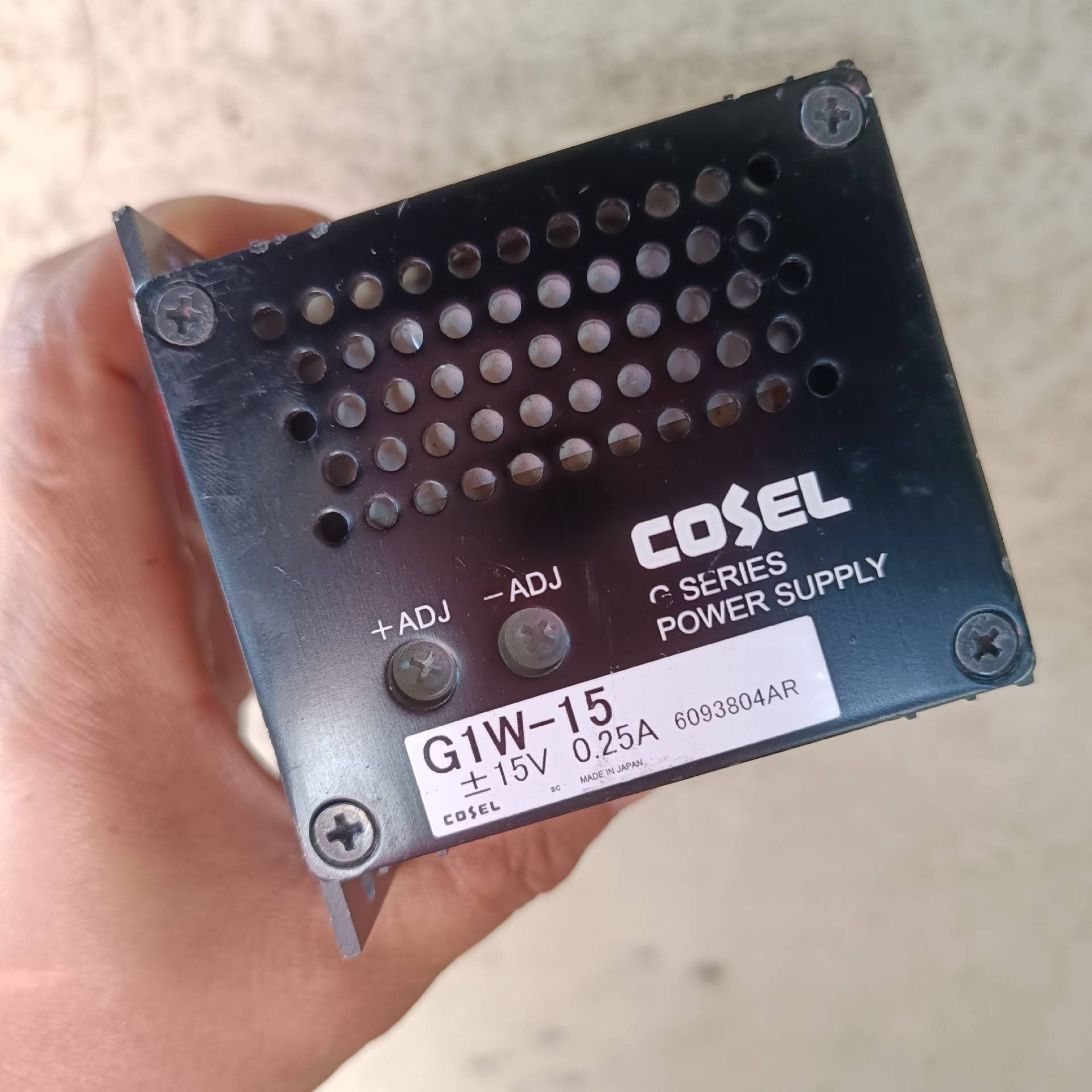 [议价]�ձ�COSEL   G1W-15-15V-0.25A  ����