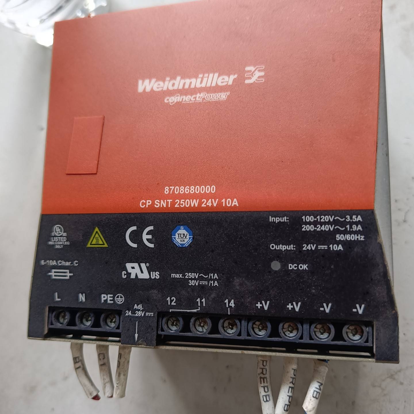 [议价]���weidmuller/κ������ 250W 24V 10