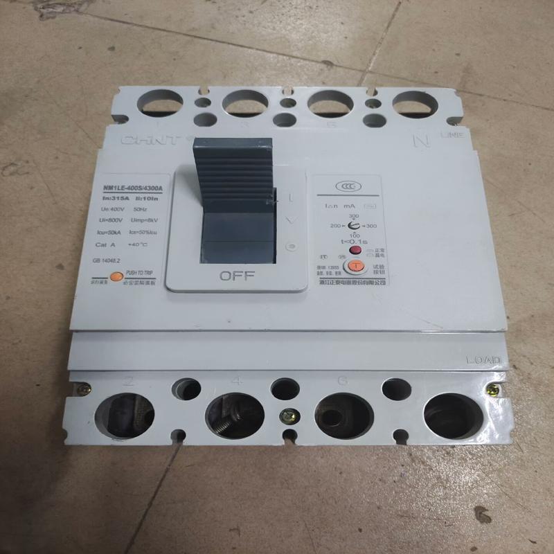[议价]NM1LE-400S/4300A塑壳断路器4线带漏电