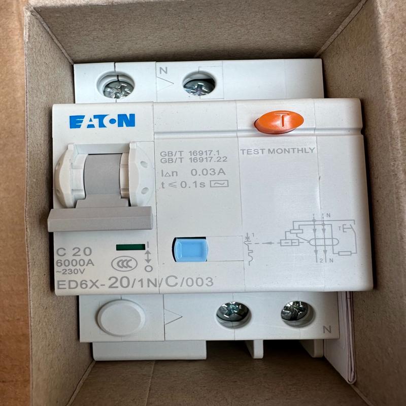 [议价]ED6X-20/1N/C/003漏电断路器