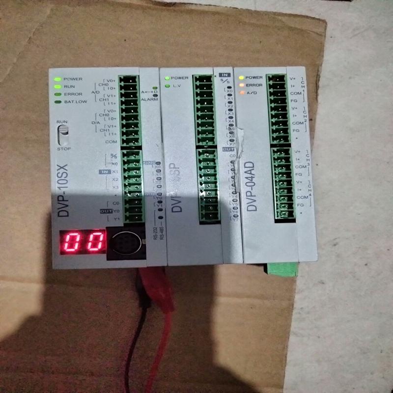 [议价]台达PLC模块，型号DVP-10SX,DVP04AD