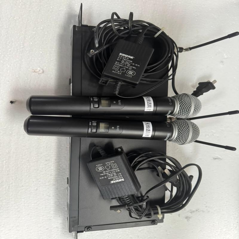 [议价]舒尔SLX2/4两套 SM58咪头全，成色95新，1