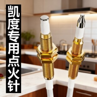凯度集成灶燃气灶点火针天然气感应针电子打火针热电偶电磁阀燃气
