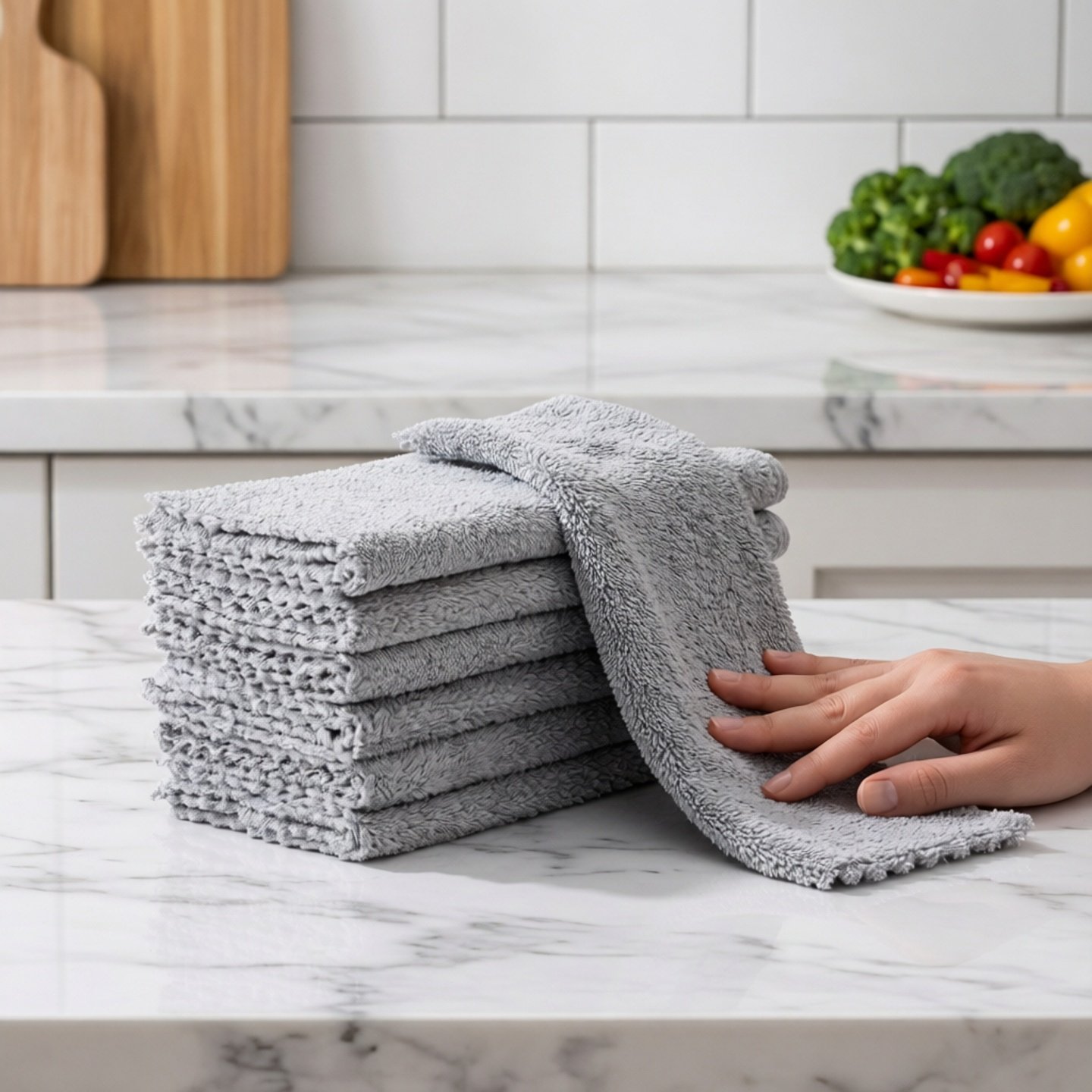 竹炭纤维洗碗布去油不沾油不掉毛强吸水洗碗巾家用百洁布厨房抹布,家庭/个人清洁工具,抹布,淘宝优惠券,粉丝福利购,淘宝优惠卷